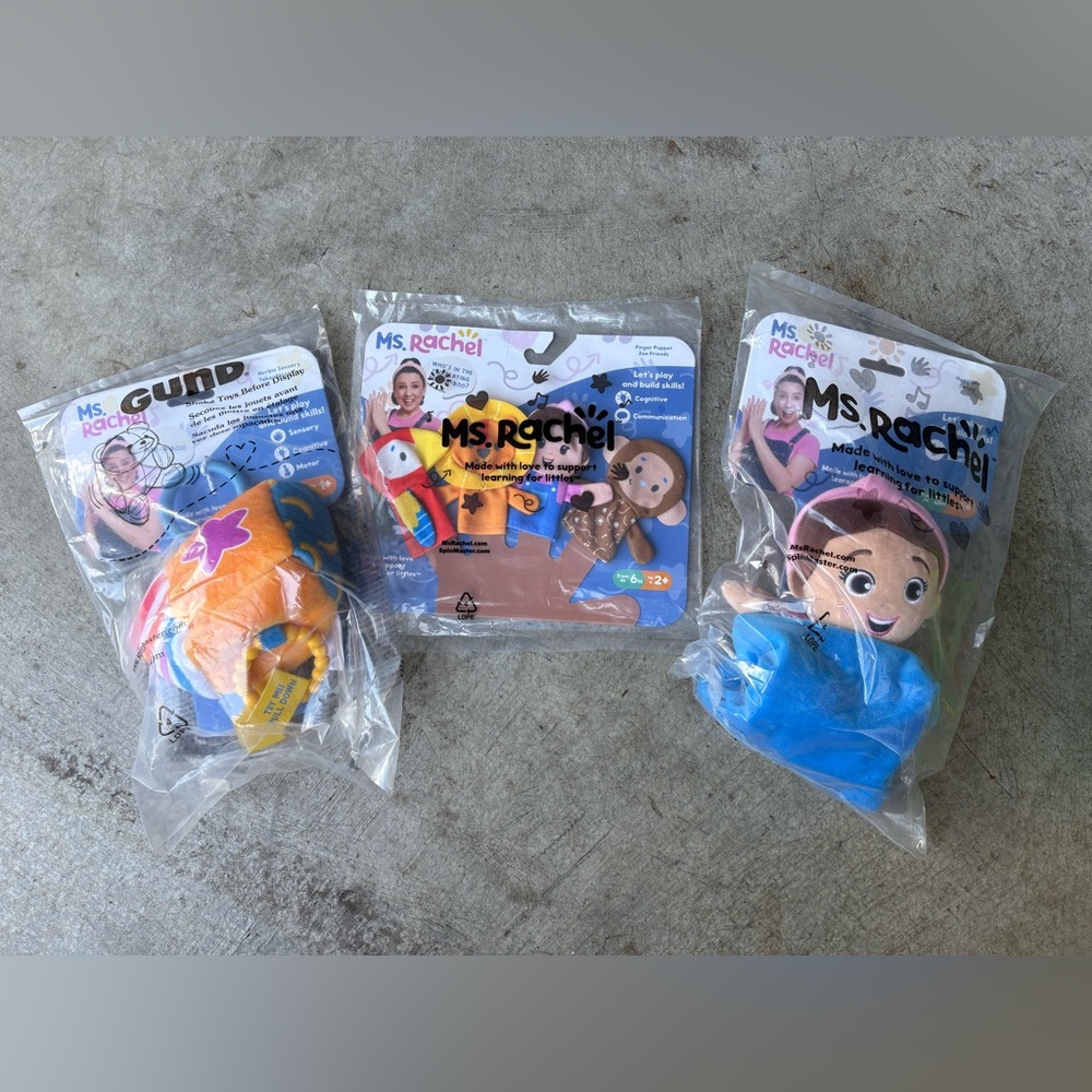 Ms Rachel Puppet / Sensory Toys